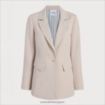 jp Sam Edelman 女性 マーゴットブレザー 黄褐色 4NFV0P1190 衣服 - Image 5