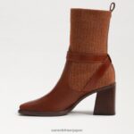 jp Sam Edelman 女性 マーシーブーツ ラストブラウン/ウォームコッパー 4NFV0P767 履物 - Image 4