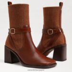 jp Sam Edelman 女性 マーシーブーツ ラストブラウン/ウォームコッパー 4NFV0P767 履物 - Image 7