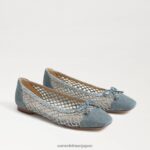 jp Sam Edelman 女性 メイバレエフラット 洗いざらしのニューブルー 4NFV0P371 履物