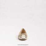 jp Sam Edelman 女性 メイバレエフラット 漂白されたナチュラル 4NFV0P372 履物 - Image 3