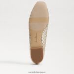 jp Sam Edelman 女性 メイバレエフラット 漂白されたナチュラル 4NFV0P372 履物 - Image 6