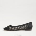 jp Sam Edelman 女性 メイバレエフラット 黒 4NFV0P370 履物 - Image 4
