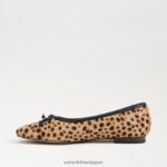jp Sam Edelman 女性 メドウバレエフラット タンマルチ 4NFV0P175 履物 - Image 4