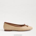 jp Sam Edelman 女性 メドウバレエフラット 漂白ブナ材 4NFV0P171 履物 - Image 2