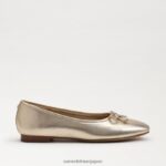 jp Sam Edelman 女性 メドウバレエフラット 金箔 4NFV0P172 履物 - Image 2