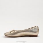 jp Sam Edelman 女性 メドウバレエフラット 金箔 4NFV0P172 履物 - Image 4