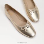 jp Sam Edelman 女性 メドウバレエフラット 金箔 4NFV0P172 履物 - Image 7