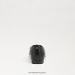 jp Sam Edelman 女性 メドウバレエフラット 黒い革 4NFV0P173 履物 - Image 5