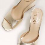 jp Sam Edelman 女性 メリックウェッジサンダル ダークゴールド 4NFV0P611 履物 - Image 7