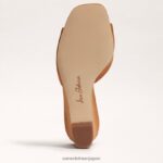 jp Sam Edelman 女性 メリックウェッジサンダル 茶色のスエード 4NFV0P614 履物 - Image 6