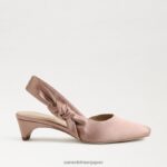 jp Sam Edelman 女性 メレディス スリングバック キトゥン ヒール ソフトプラリネ 4NFV0P877 履物 - Image 2