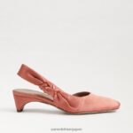 jp Sam Edelman 女性 メレディス スリングバック キトゥン ヒール キャニオンオレンジ 4NFV0P878 履物 - Image 2