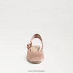 jp Sam Edelman 女性 メレディス スリングバック キトゥン ヒール ソフトプラリネ 4NFV0P877 履物 - Image 3