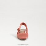 jp Sam Edelman 女性 メレディス スリングバック キトゥン ヒール キャニオンオレンジ 4NFV0P878 履物 - Image 3