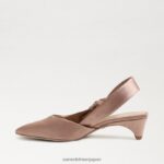 jp Sam Edelman 女性 メレディス スリングバック キトゥン ヒール ソフトプラリネ 4NFV0P877 履物 - Image 4