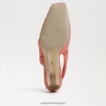 jp Sam Edelman 女性 メレディス スリングバック キトゥン ヒール キャニオンオレンジ 4NFV0P878 履物 - Image 6