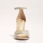 jp Sam Edelman 女性 ヤンシーアンクルストラップサンダル ジュート 4NFV0P770 履物 - Image 3