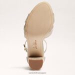 jp Sam Edelman 女性 ヤンシーアンクルストラップサンダル ジュート 4NFV0P770 履物 - Image 6