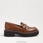 jp Sam Edelman 女性 ラウルズ ラグソール ローファー ダークモカ 4NFV0P429 履物 - Image 2