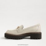 jp Sam Edelman 女性 ラウルズ ラグソール ローファー モダンなアイボリー 4NFV0P427 履物 - Image 4