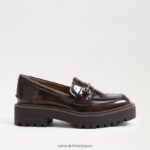 jp Sam Edelman 女性 ラウルズ ラグソール ローファー 栗 4NFV0P426 履物 - Image 2