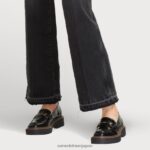 jp Sam Edelman 女性 ラウルズ ラグソール ローファー 黒い光沢のある箱 4NFV0P428 履物 - Image 8