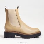 jp Sam Edelman 女性 ラグナチェルシーブーツ ゴマ革 4NFV0P460 履物 - Image 2