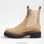 jp Sam Edelman 女性 ラグナチェルシーブーツ ゴマ革 4NFV0P460 履物 - Image 4