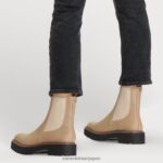 jp Sam Edelman 女性 ラグナチェルシーブーツ ゴマ革 4NFV0P460 履物 - Image 8