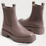 jp Sam Edelman 女性 ラグナチェルシーブーツ チンチラ 4NFV0P462 履物 - Image 7
