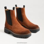 jp Sam Edelman 女性 ラグナチェルシーブーツ フロンティアブラウン 4NFV0P463 履物