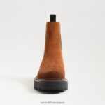 jp Sam Edelman 女性 ラグナチェルシーブーツ フロンティアブラウン 4NFV0P463 履物 - Image 3