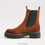 jp Sam Edelman 女性 ラグナチェルシーブーツ フロンティアブラウン 4NFV0P463 履物 - Image 4