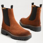 jp Sam Edelman 女性 ラグナチェルシーブーツ フロンティアブラウン 4NFV0P463 履物 - Image 7