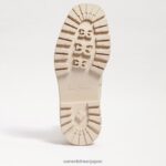 jp Sam Edelman 女性 ラグナチェルシーブーツ モダンなアイボリーレザー 4NFV0P458 履物 - Image 6