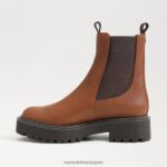 jp Sam Edelman 女性 ラグナチェルシーブーツ 黄褐色 4NFV0P461 履物 - Image 4