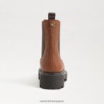 jp Sam Edelman 女性 ラグナチェルシーブーツ 黄褐色 4NFV0P461 履物 - Image 5