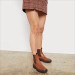 jp Sam Edelman 女性 ラグナチェルシーブーツ 黄褐色 4NFV0P461 履物 - Image 8