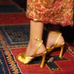 jp Sam Edelman 女性 ラベンダーのストラップヒール プラリネサテン 4NFV0P948 履物 - Image 8