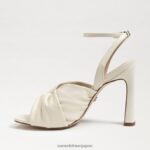 jp Sam Edelman 女性 ラベンダーのストラップヒール モダンなアイボリー 4NFV0P950 履物 - Image 4
