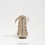 jp Sam Edelman 女性 ララグラディエーターサンダル 金箔 4NFV0P945 履物 - Image 5