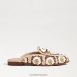 jp Sam Edelman 女性 リニーかぎ針編みビットラバ 自然 4NFV0P252 履物 - Image 2