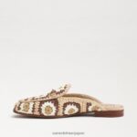 jp Sam Edelman 女性 リニーかぎ針編みビットラバ 自然 4NFV0P252 履物 - Image 4