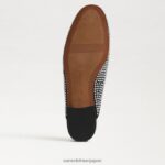 jp Sam Edelman 女性 リニーグリッツのビットローファーミュール 黒いスエード 4NFV0P780 履物 - Image 6