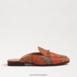 jp Sam Edelman 女性 リニービットラバ オレンジ色のポピー 4NFV0P77 履物 - Image 2