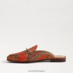 jp Sam Edelman 女性 リニービットラバ オレンジ色のポピー 4NFV0P77 履物 - Image 4