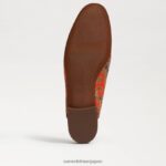 jp Sam Edelman 女性 リニービットラバ オレンジ色のポピー 4NFV0P77 履物 - Image 6