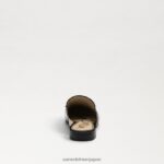 jp Sam Edelman 女性 リニービットラバ ブラックパテント 4NFV0P84 履物 - Image 5