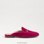 jp Sam Edelman 女性 リニービットラバ ラズベリーベルベット 4NFV0P74 履物 - Image 2
